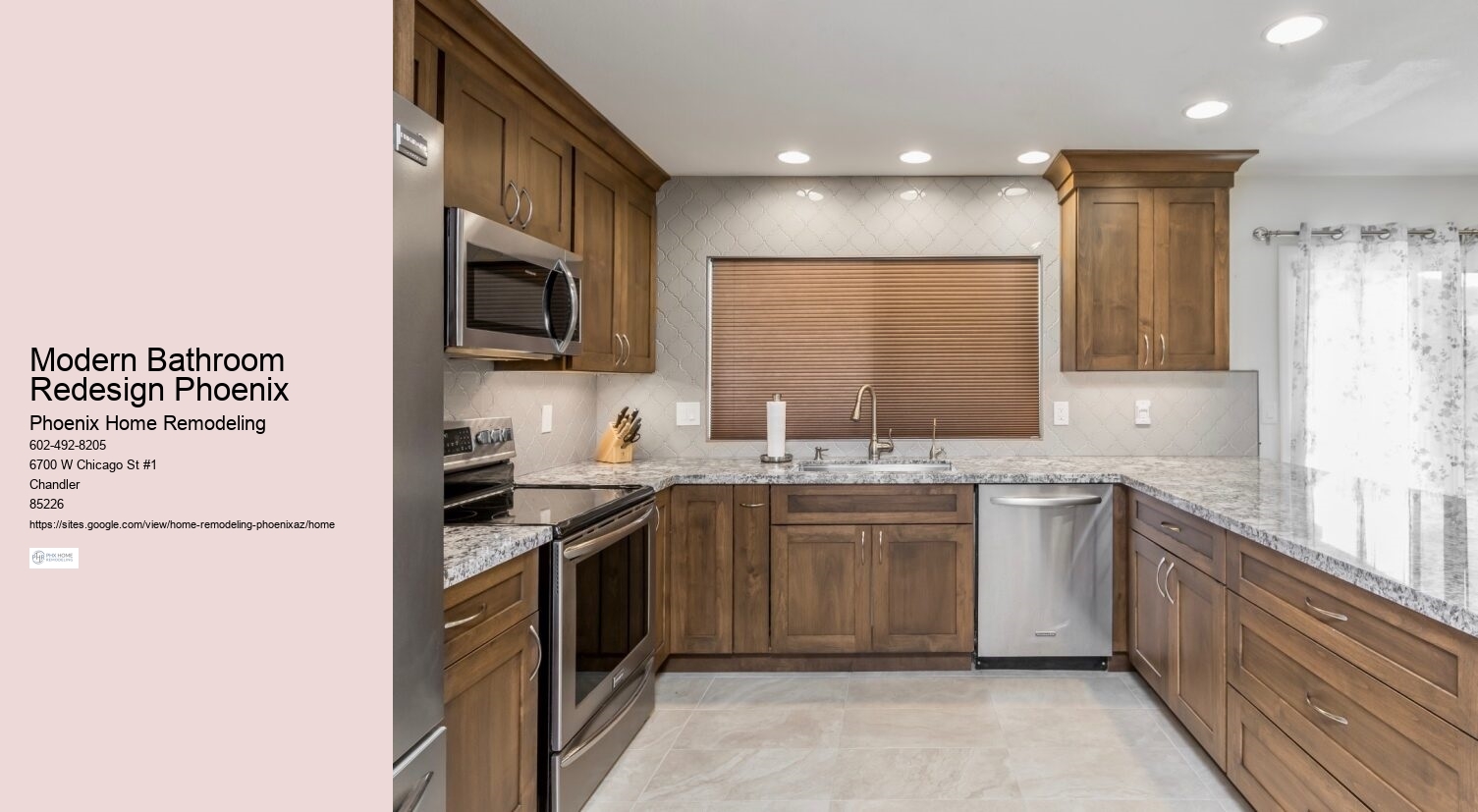 Modern Bathroom Redesign Phoenix