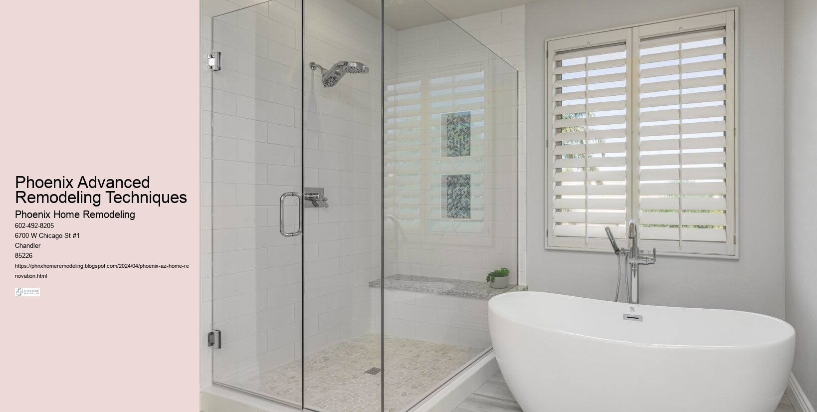 Phoenix Advanced Remodeling Techniques
