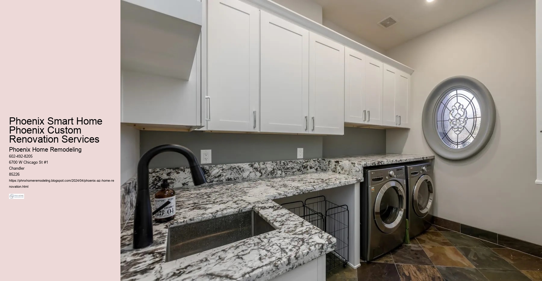Phoenix Smart Home Phoenix Custom Renovation Services
