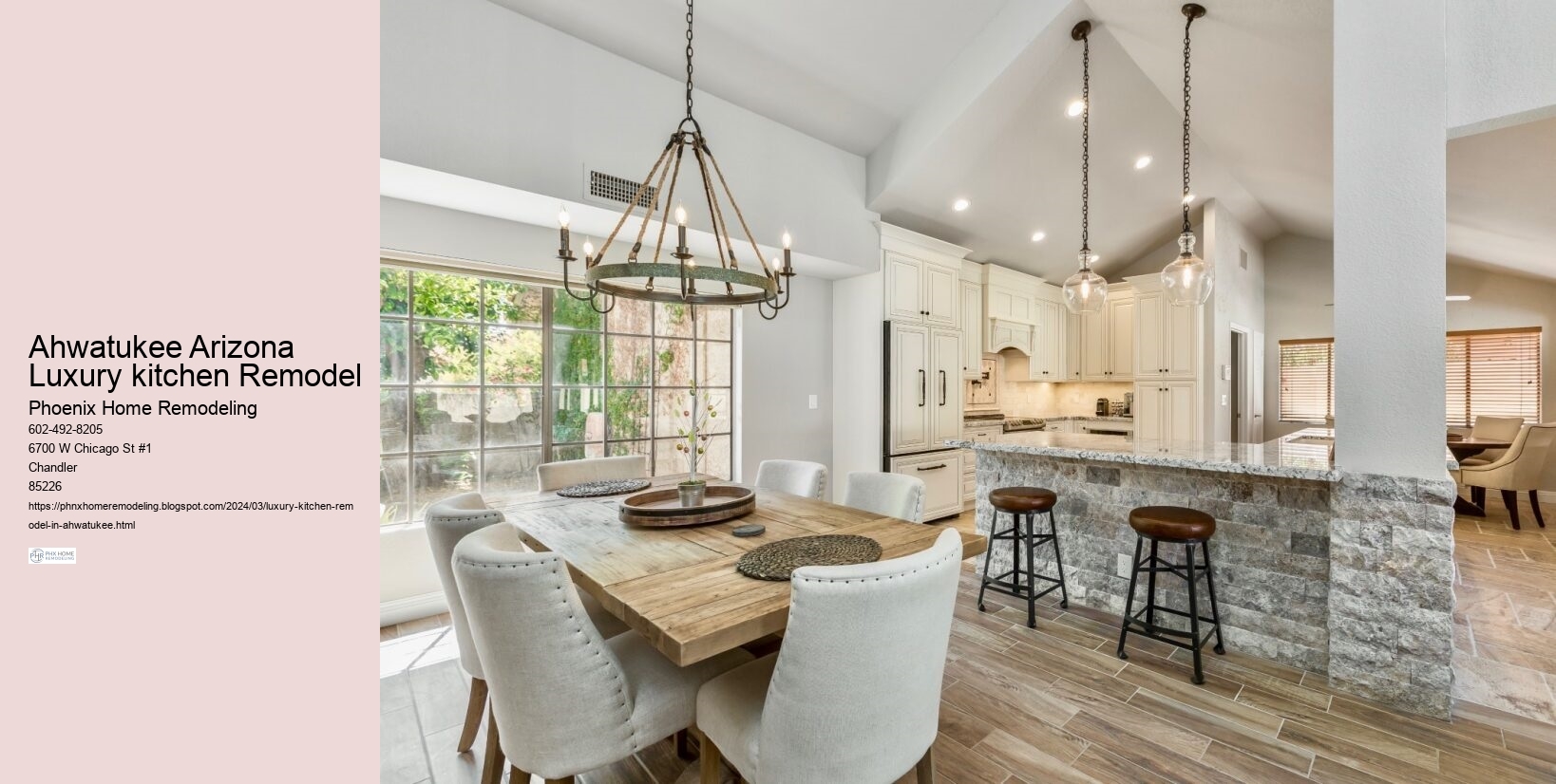 Ahwatukee Arizona Luxury kitchen Remodel