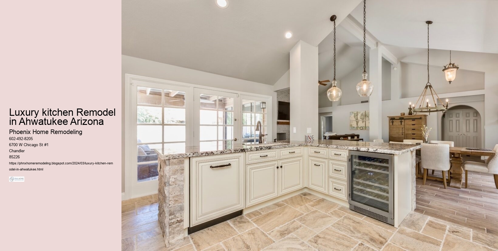 Luxury kitchen Renovation in Ahwatukee Arizona