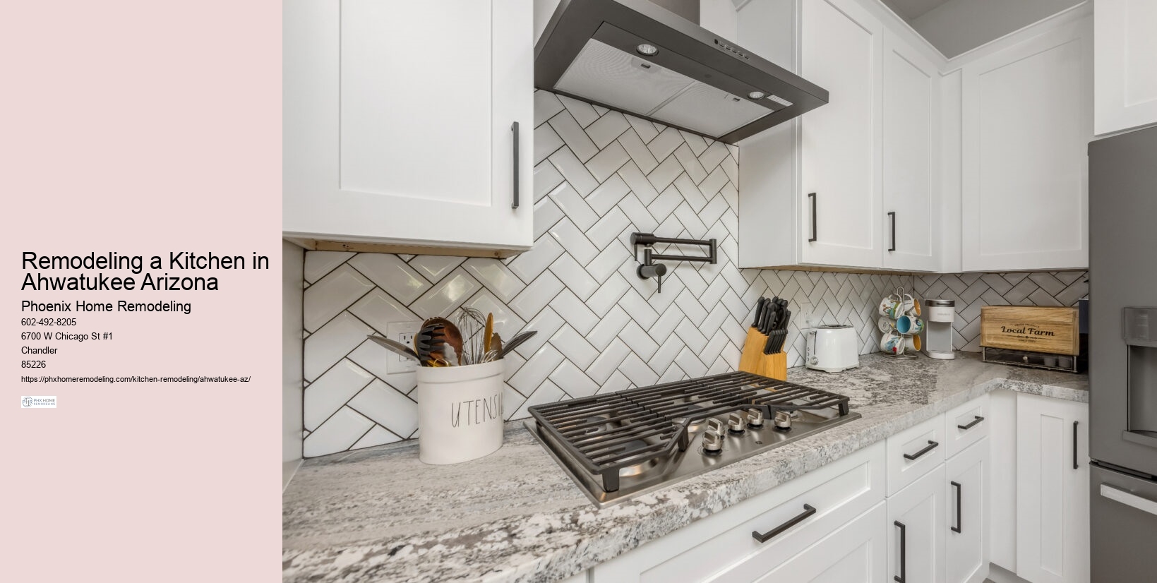 Kitchen Renovation in Ahwatukee AZ