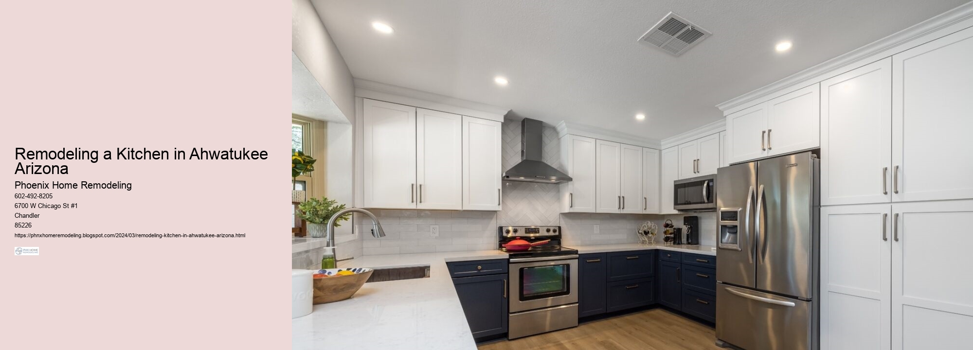 Kitchen Improvement in Ahwatukee AZ