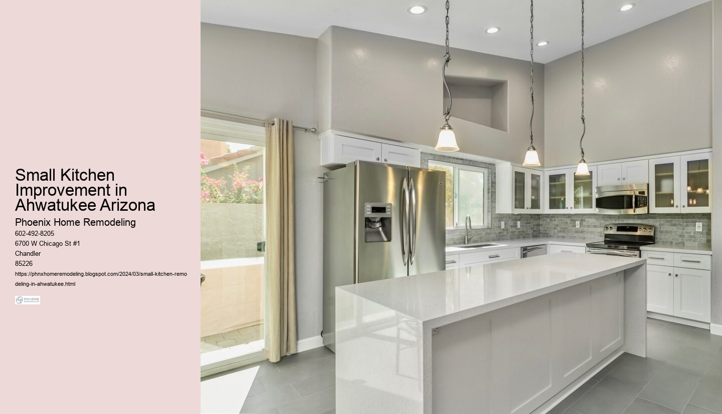 Small Kitchen Improvement in Ahwatukee Arizona